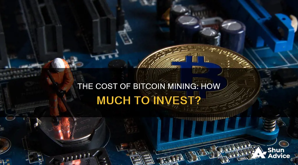 how much investment to make money bitcoin mining