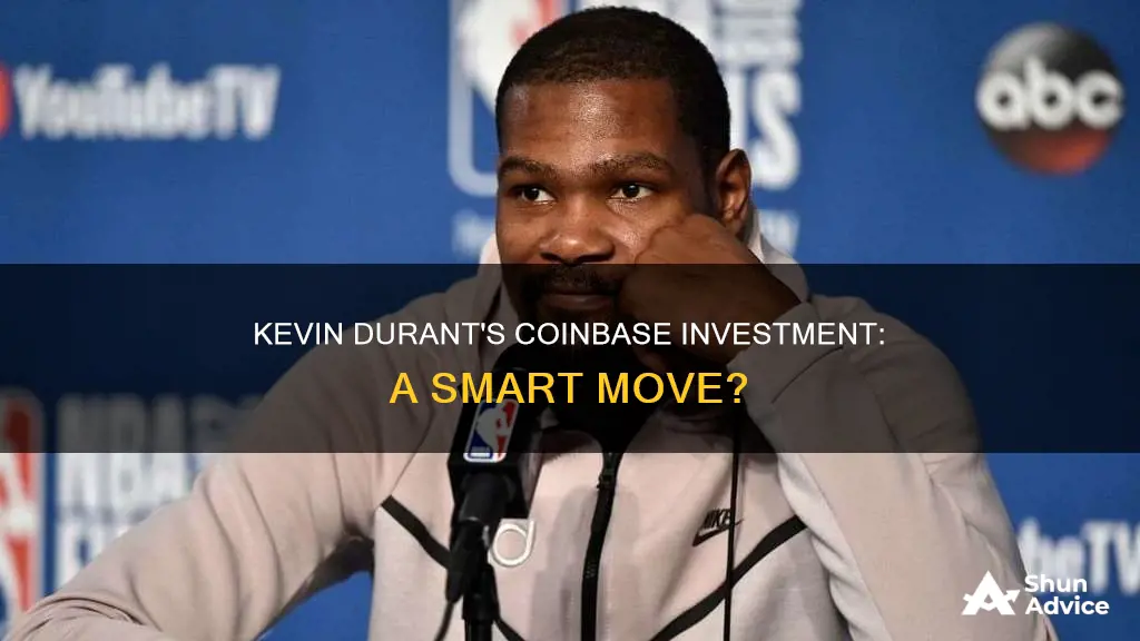 how much kd invested in coinbase