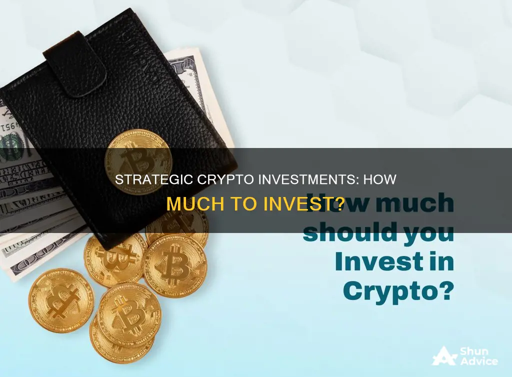 how much should I invest in crypto stocks