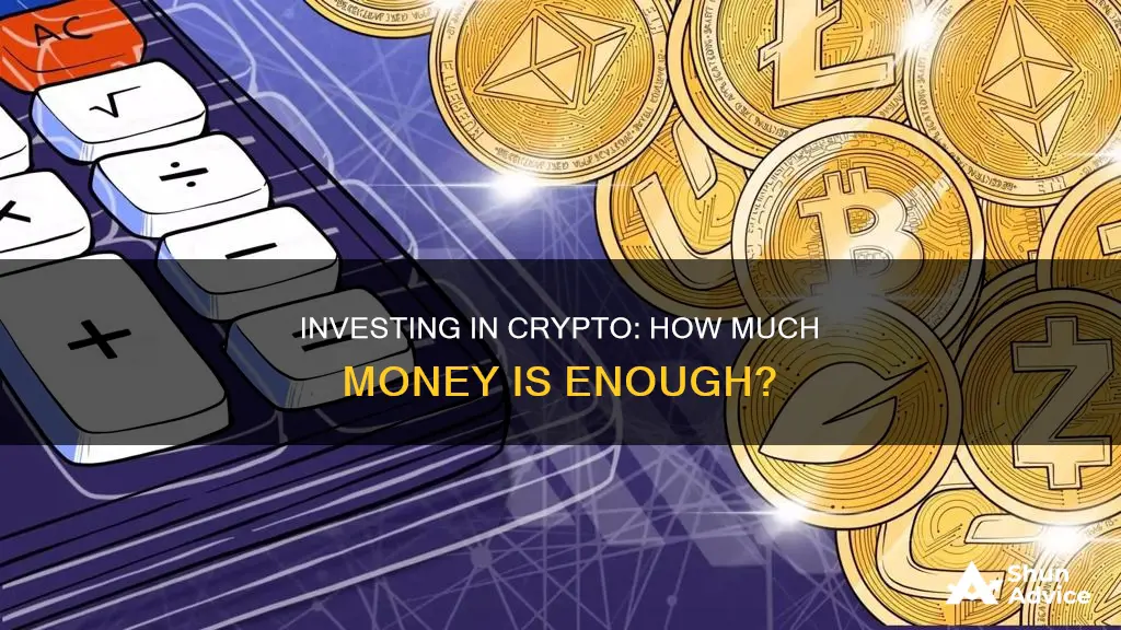 how much should you invest in crypto to make money