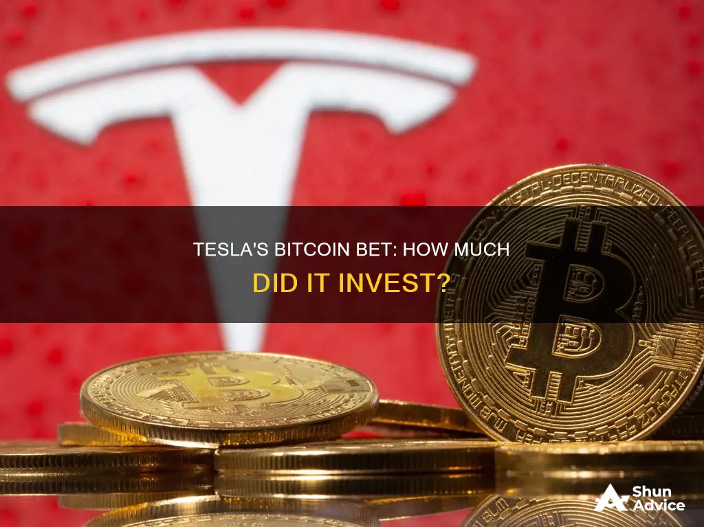 how much tesla invested in bitcoin