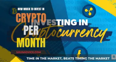 Monthly Crypto Investment: How Much Should You Put In?