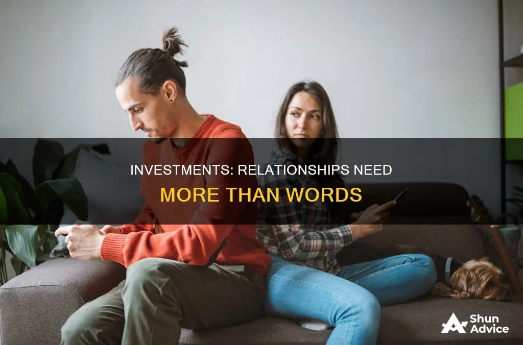 how people invest less in a relationship without knowing it