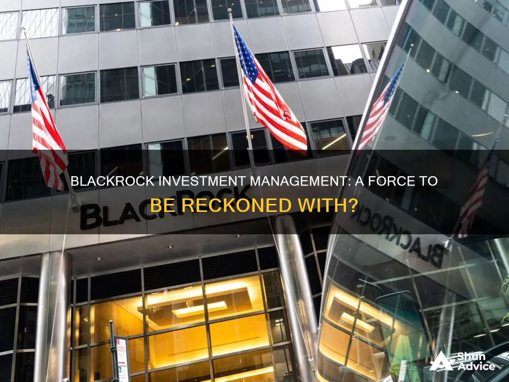 how strong does blackrock investment management