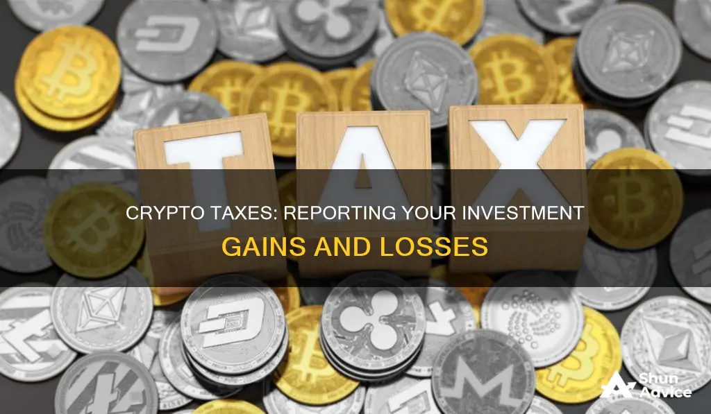 how to add crypto investment to taxes