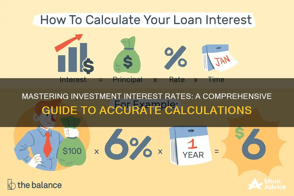 how to add up investment interest rates