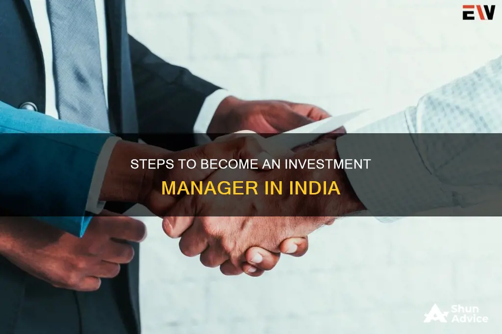 how to become an investment manager in india