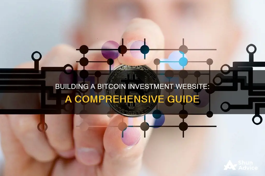 how to build a bitcoin investment website