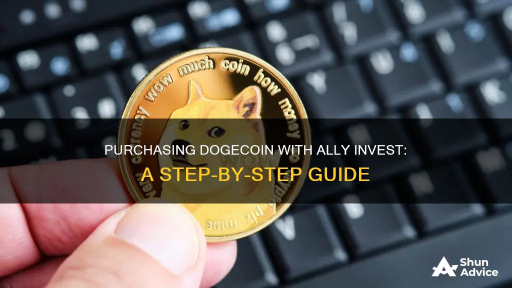 how to buy dogecoin on ally invest