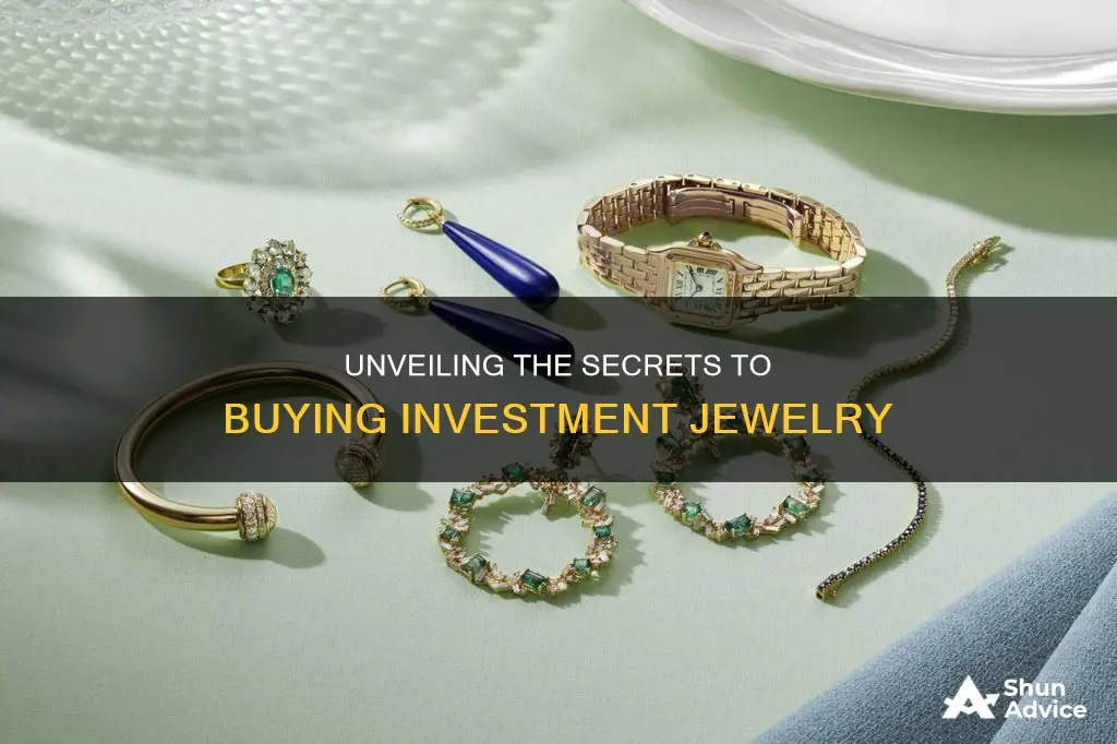 how to buy investment jewelry