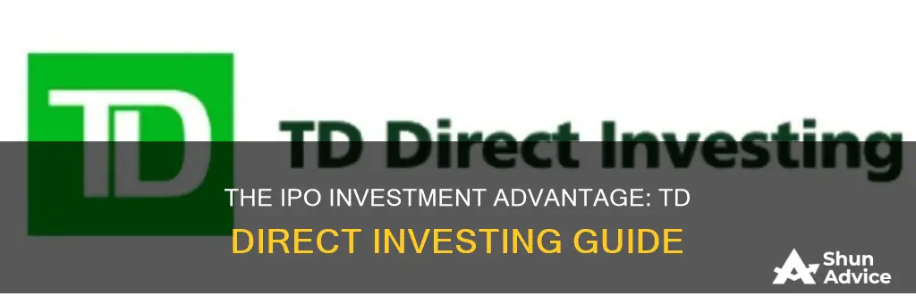 how to buy ipo td direct investing