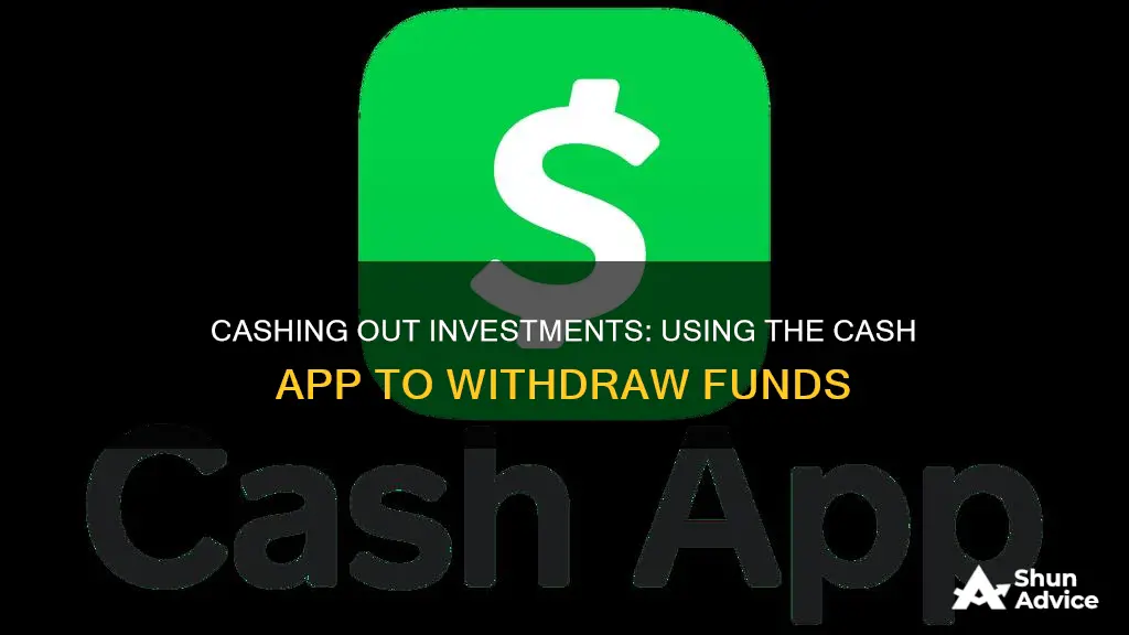 how to cash out investments on cash app