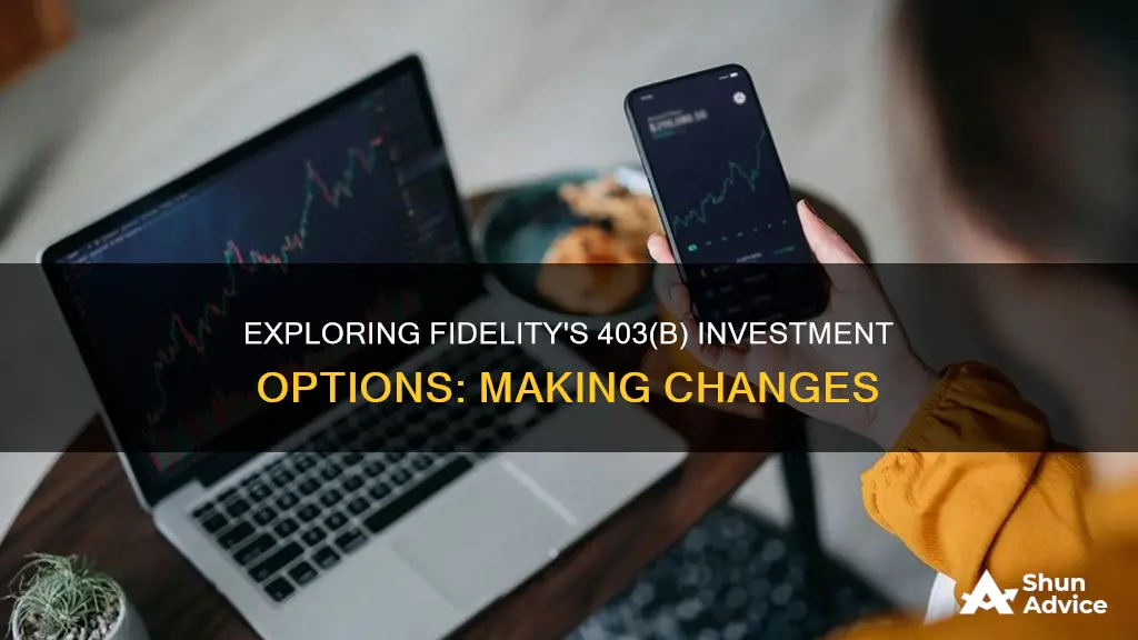 how to change 403b investing options on fidelity