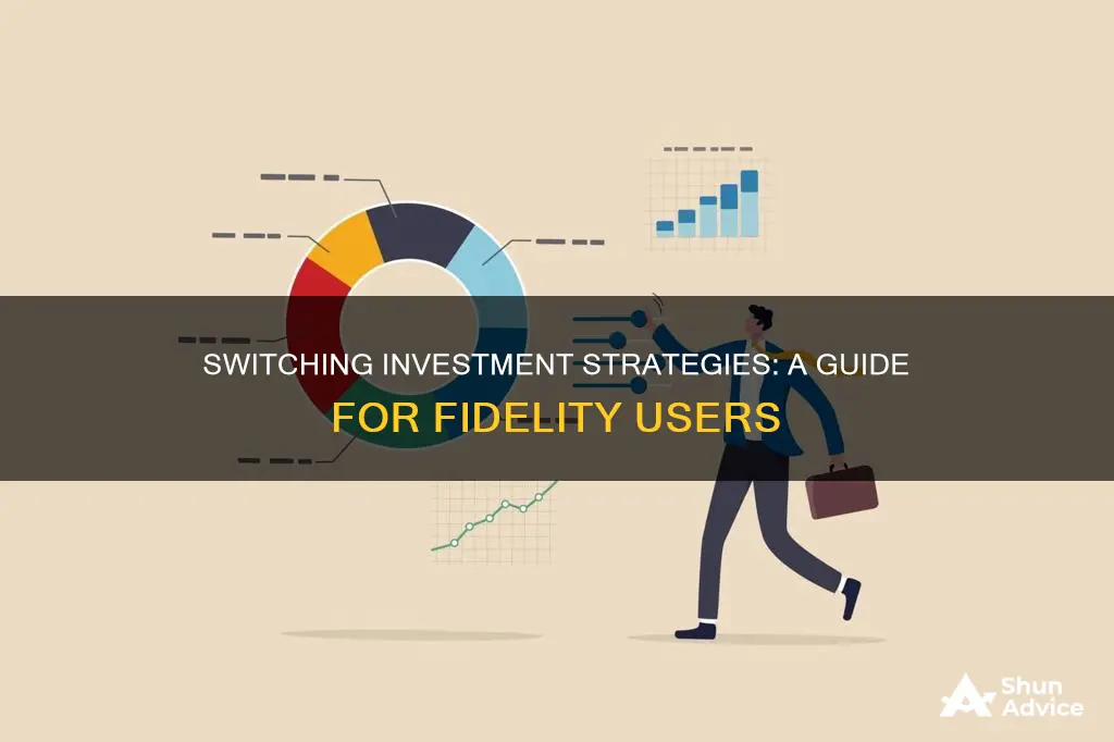 how to change investment plan in fidelity