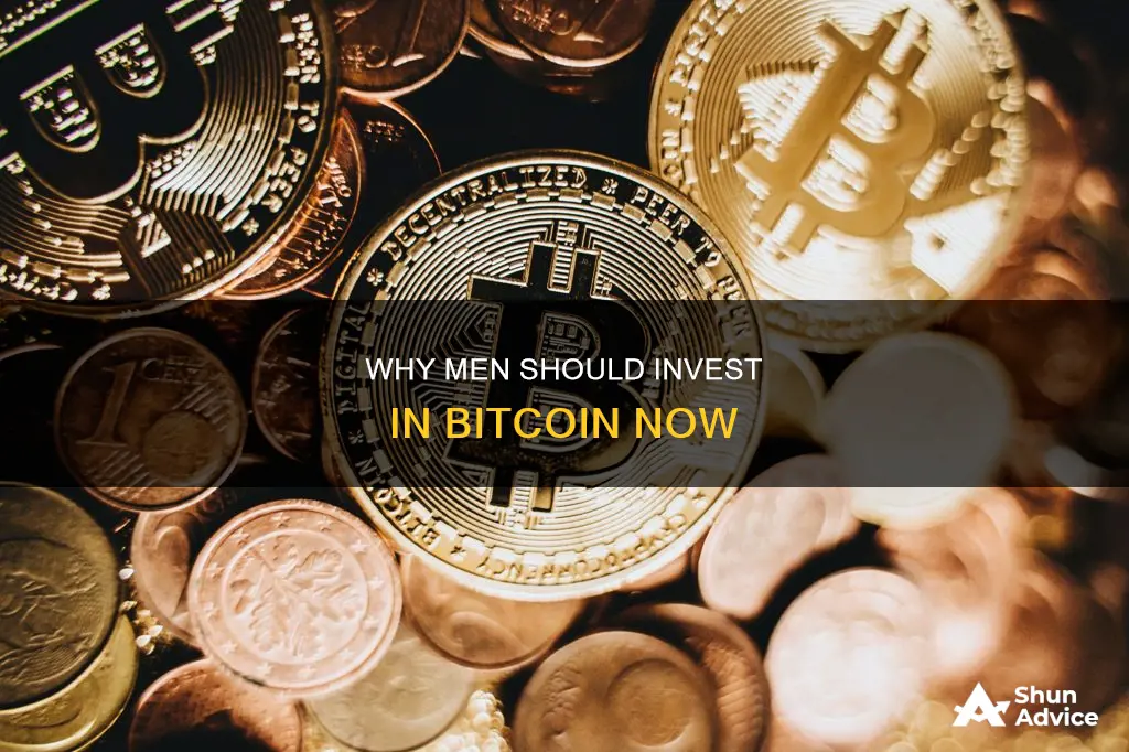 how to convince a man to invest in bitcoin