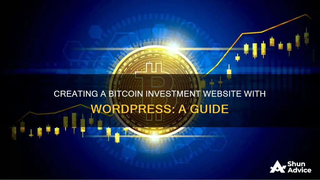 how to create a bitcoin investment website with wordpress