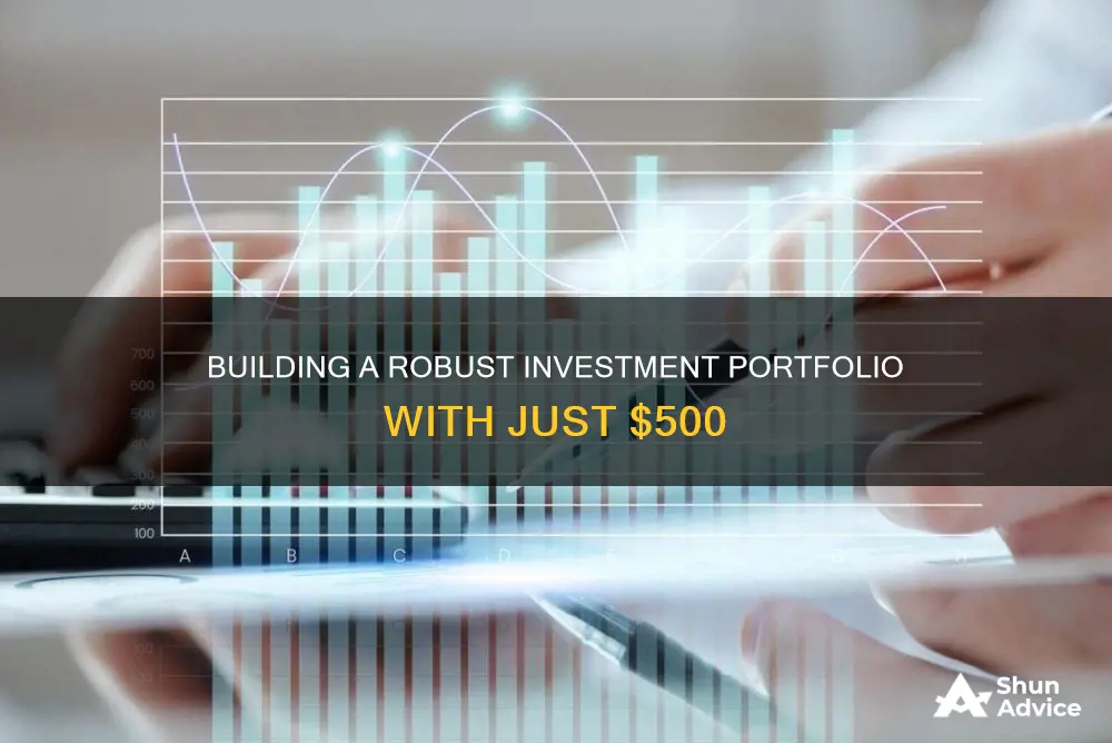 how to create an investment portfolio with $500