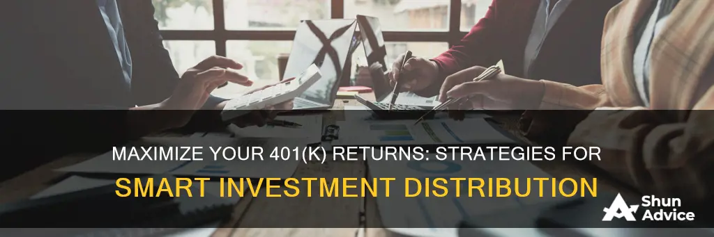 how to distribute 401k investments