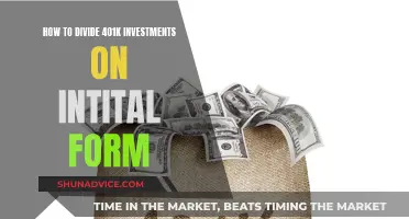 Maximize Your 401(k) Strategy: Dividing Initial Investments for Optimal Growth