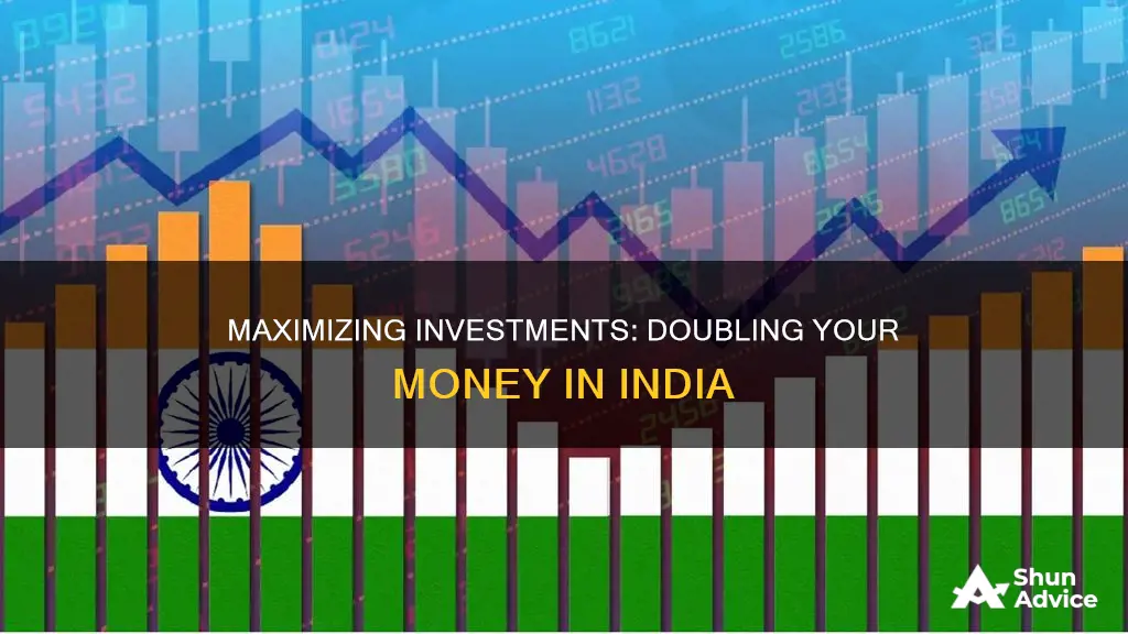 how to double investment in india