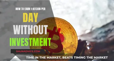 Easy Ways to Earn 1 Bitcoin Daily Without Investment