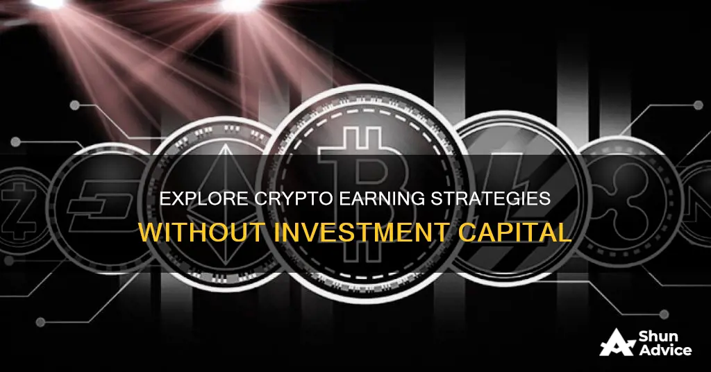 how to earn crypto without investment