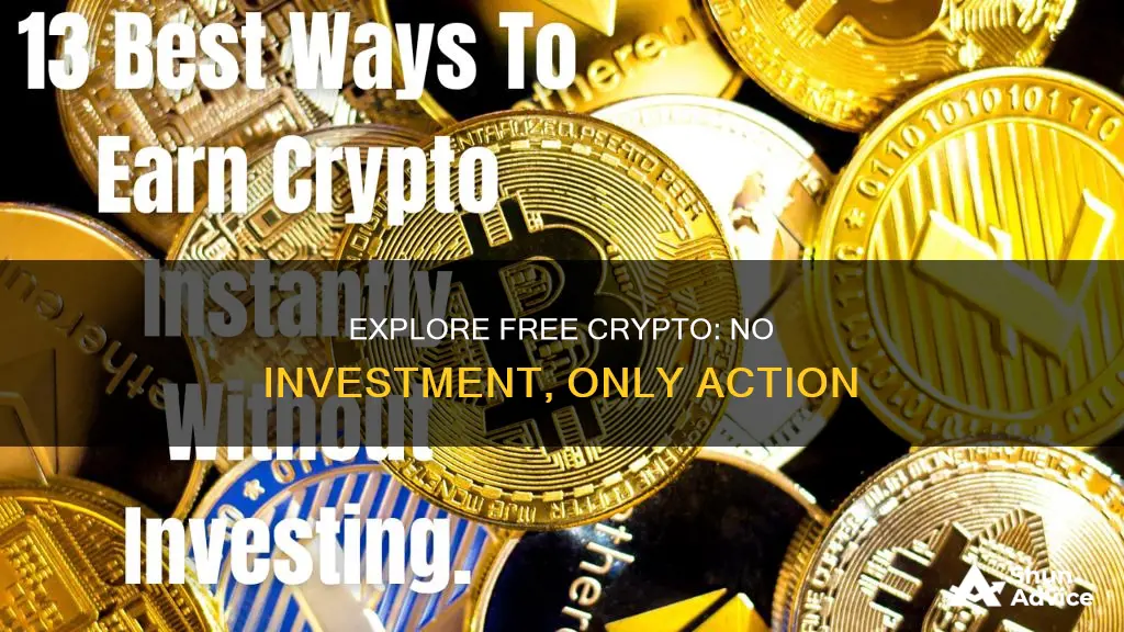 how to earn cryptocurrency without investment