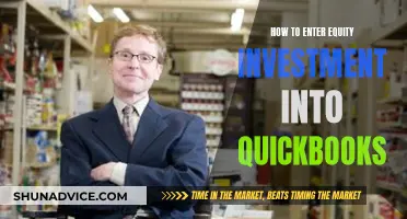 Equity Investment Entry: Quickbooks Guide