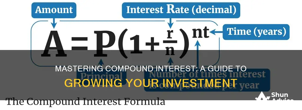 how to figure compound interest on investment