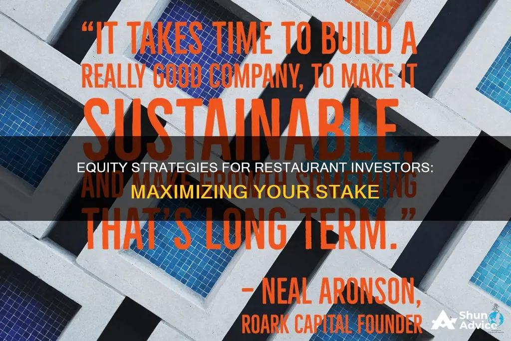 how to figure out equity when investing in a restaurant