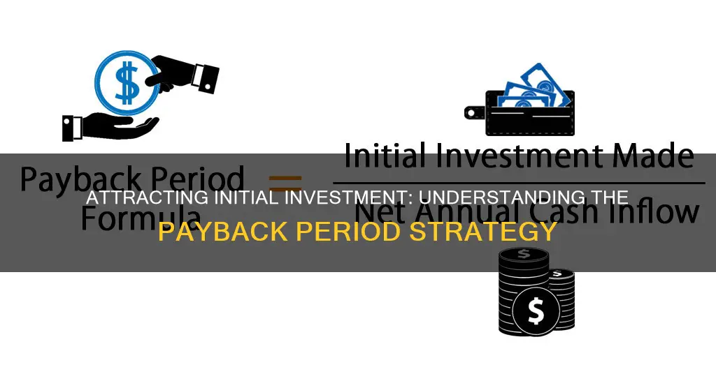 how to find initial investment using payback period