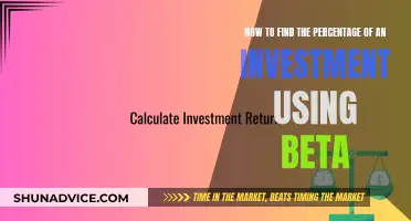 Calculating Investment Percentages: Utilizing Beta for Precise Insights