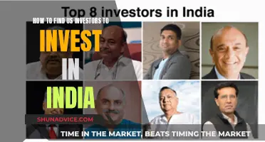 Finding US Investors: India's Investment Opportunities