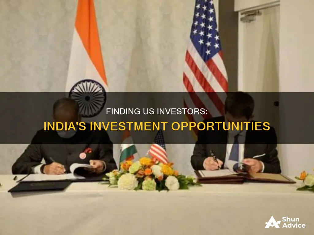 how to find us investors to invest in india