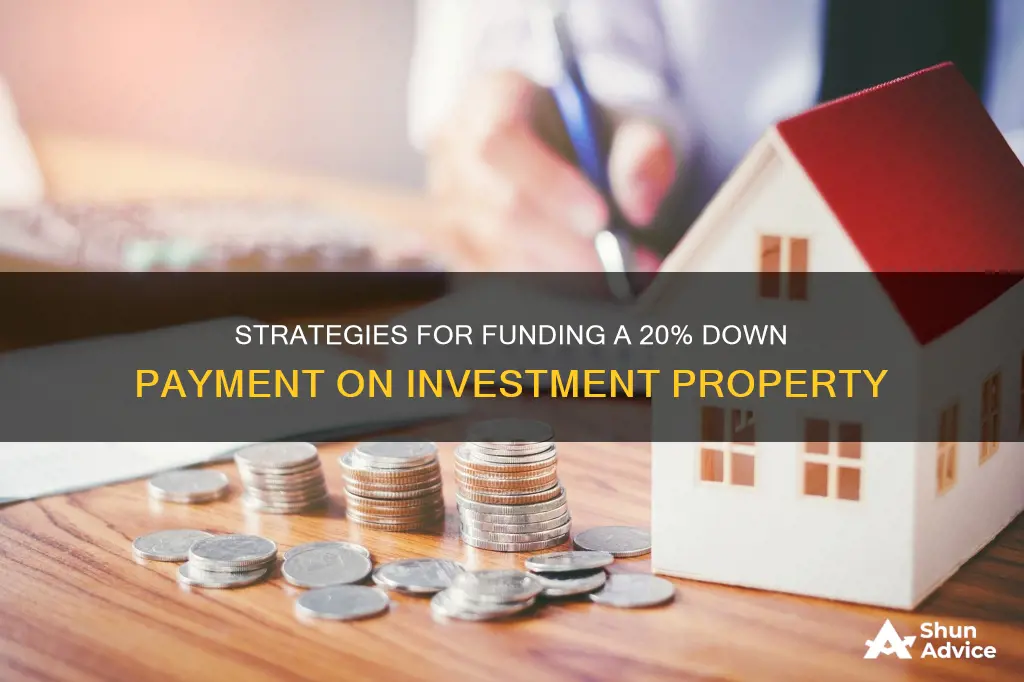 how to fund 20 down payment on an investment property