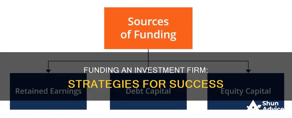 how to fund a investment firm