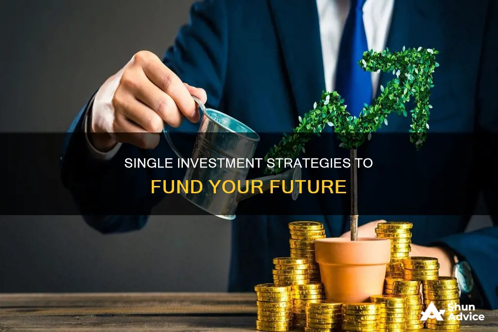 how to fund future cash with single investment