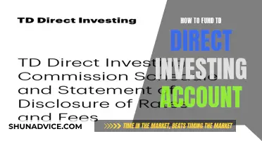 Funding a TD Direct Investing Account: Simple Steps