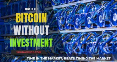 Get Bitcoin for Free: No Investment Needed