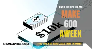 Making $600 Weekly: Investing Your $10,000 Wisely