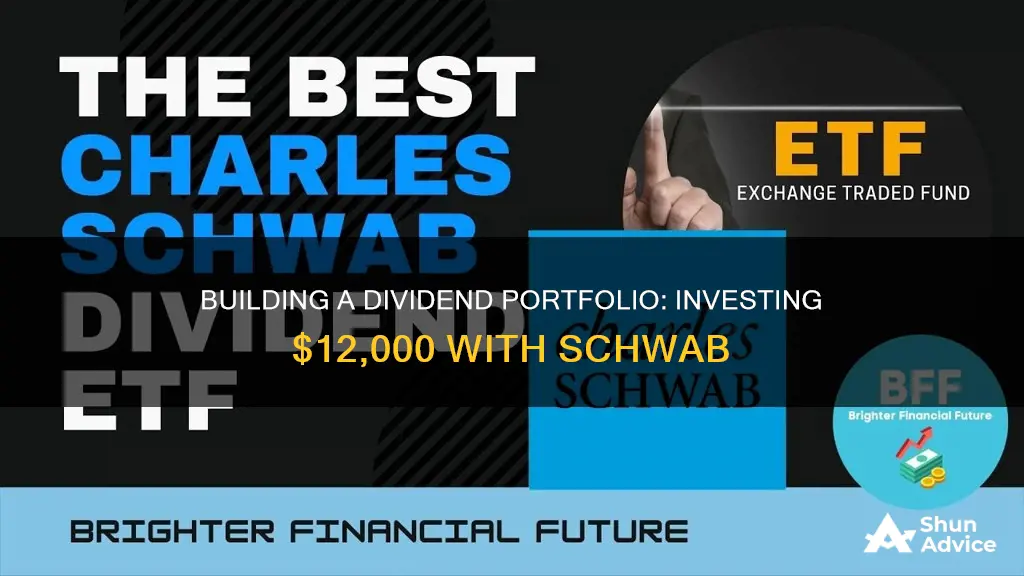 how to invest 12000 in a dividend portfolio schwab