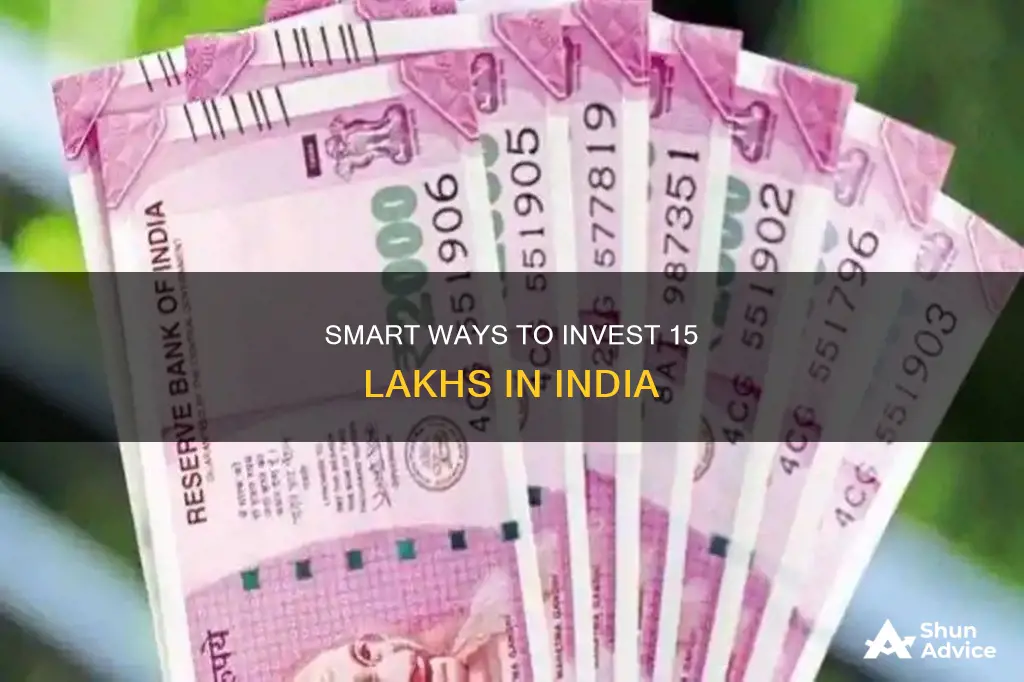 how to invest 15 lakhs in india