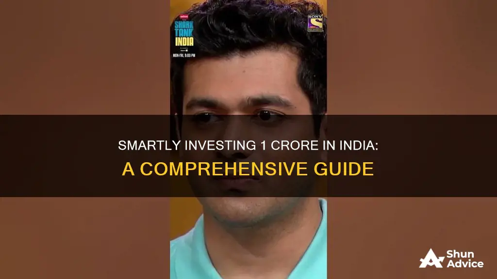 how to invest 1cr in india