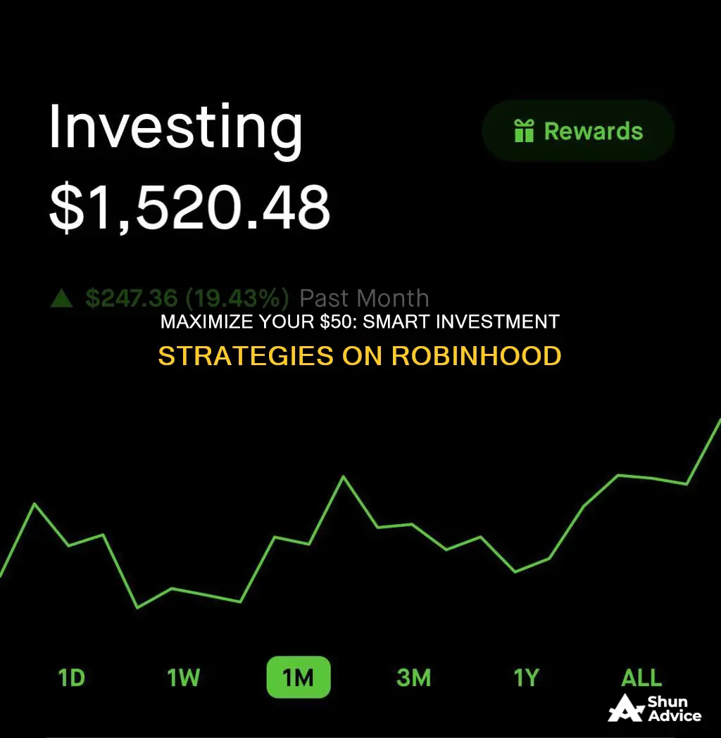 how to invest 50 dollars with robinhood app