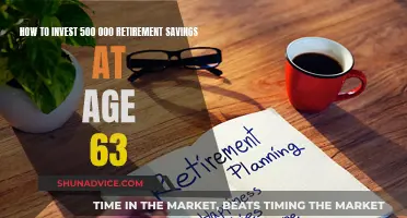 Strategic Retirement: Smart Ways to Invest a $500,000 Nest Egg at 63