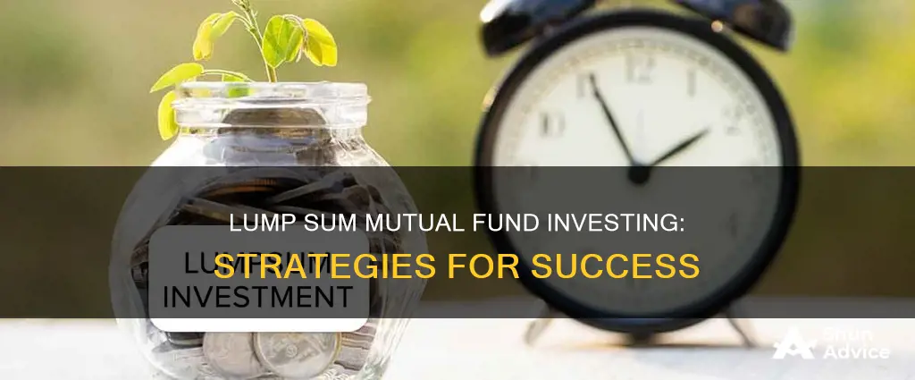 how to invest a lump sum in mutual funds