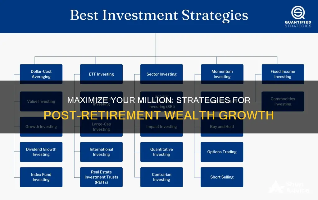 how to invest a million dollars after retirement