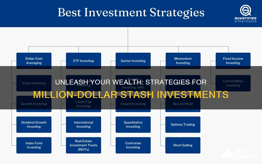 how to invest big in stash million dollars