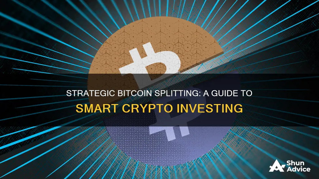 how to invest bitcoin split