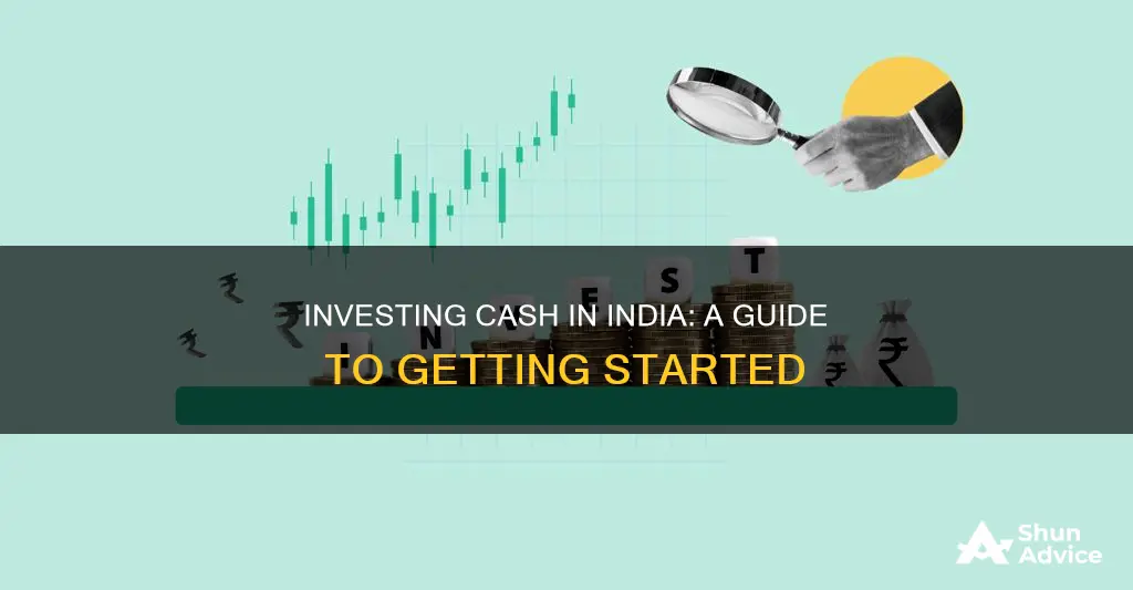 how to invest cash in india